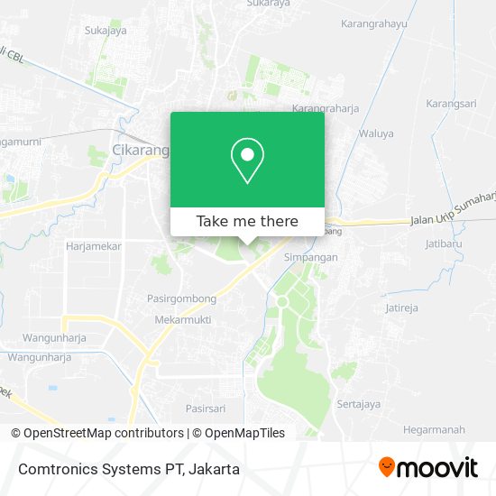 Comtronics Systems PT map