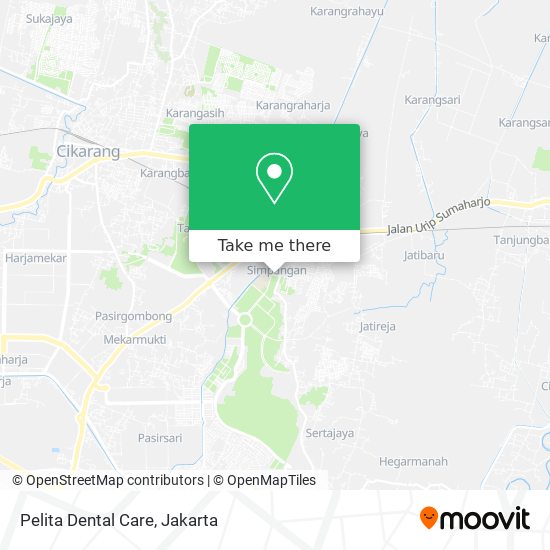 Pelita Dental Care map