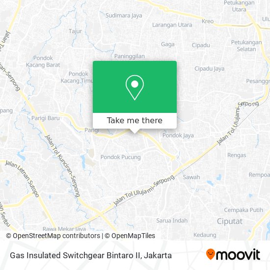 Gas Insulated Switchgear Bintaro II map