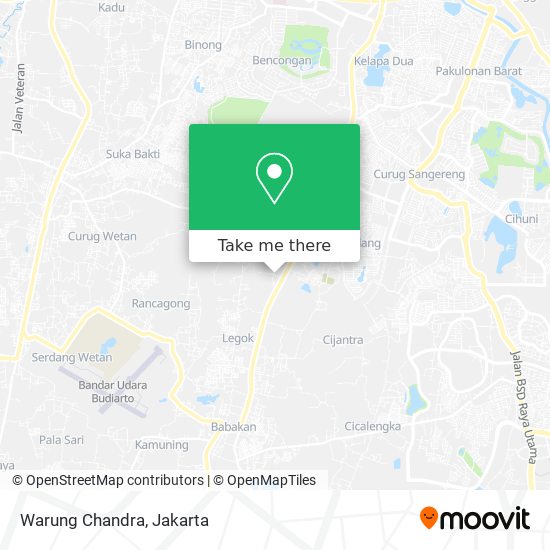 Warung Chandra map