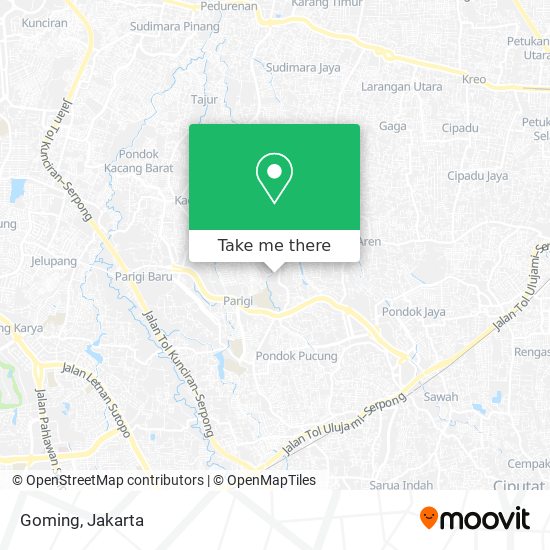 Goming map