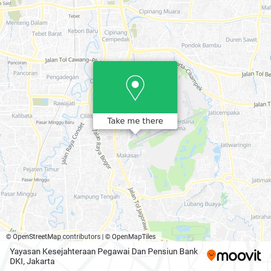 Yayasan Kesejahteraan Pegawai Dan Pensiun Bank DKI map