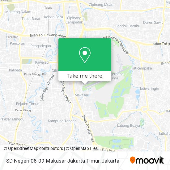 SD Negeri 08-09 Makasar Jakarta Timur map