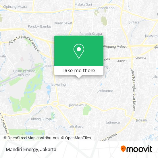 Mandiri Energy map