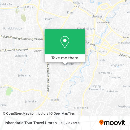 Iskandaria Tour Travel Umrah Haji map