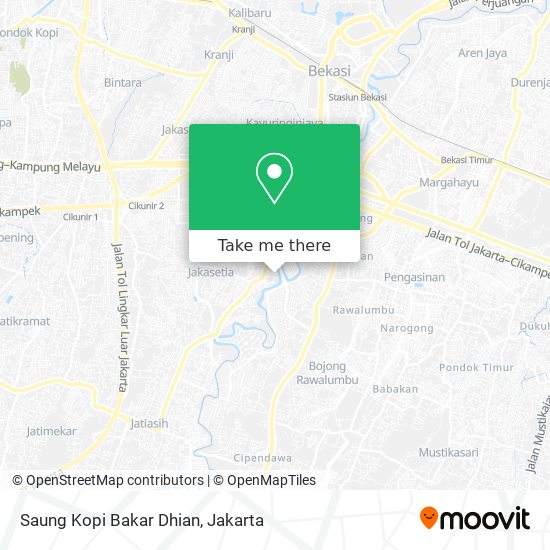 Saung Kopi Bakar Dhian map