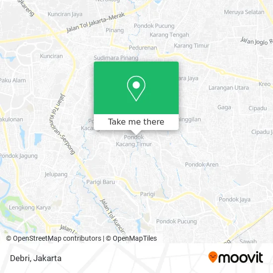 Debri map