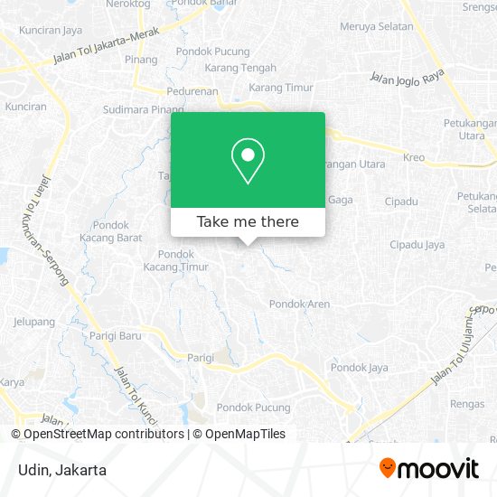 Udin map