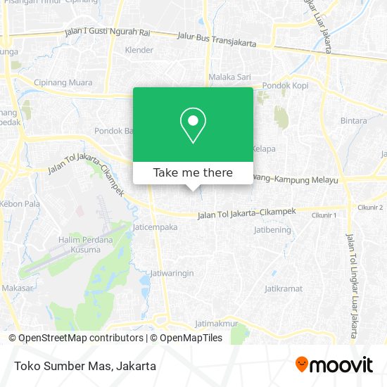 Toko Sumber Mas map