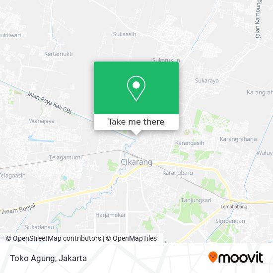 Toko Agung map