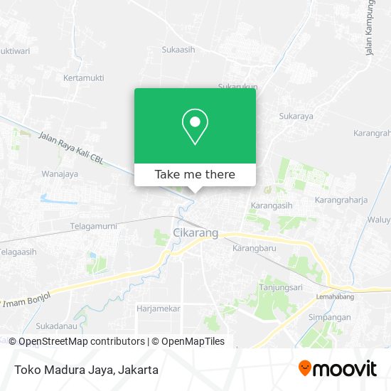 Toko Madura Jaya map