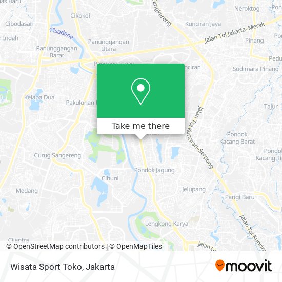 Wisata Sport Toko map