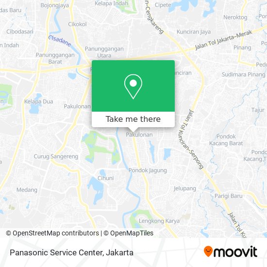 Panasonic Service Center map