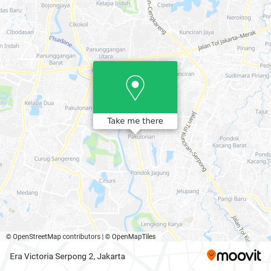 Era Victoria Serpong 2 map