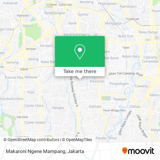 Makaroni Ngene Mampang map