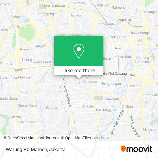 Warung Po Mameh map