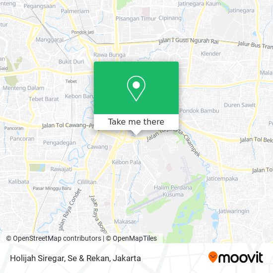 Holijah Siregar, Se & Rekan map