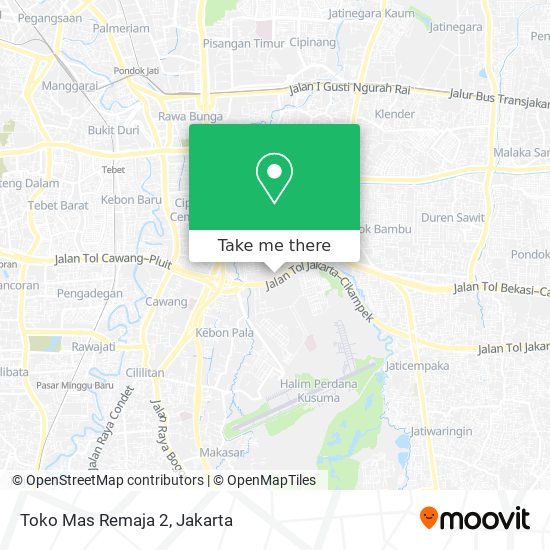 Toko Mas Remaja 2 map