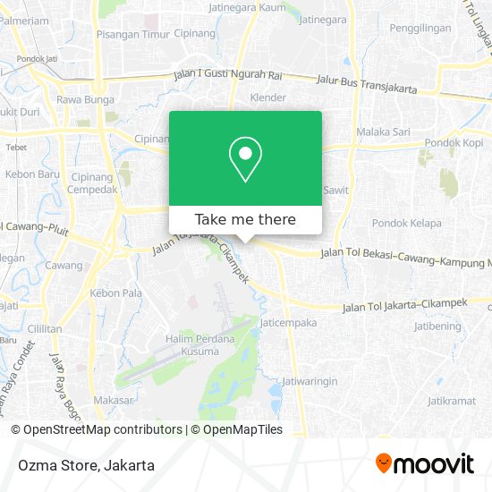 Ozma Store map