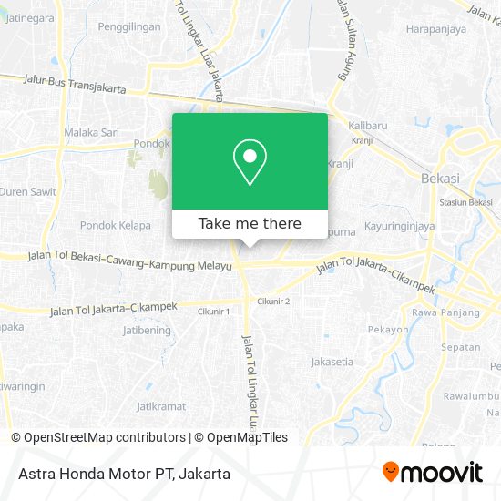 Astra Honda Motor PT map