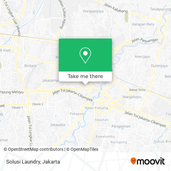 Solusi Laundry map