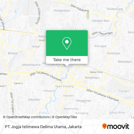 PT Jogja Istimewa Delima Utama map