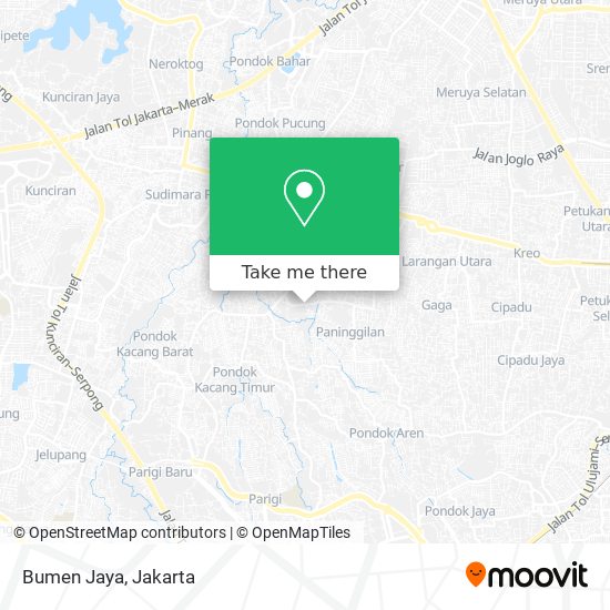 Bumen Jaya map