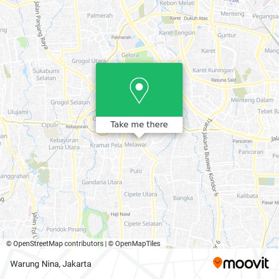 Warung Nina map