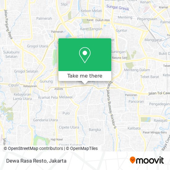 Dewa Rasa Resto map