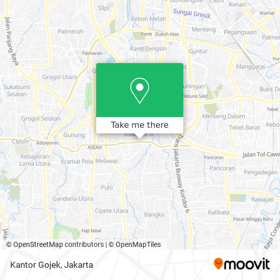 Kantor Gojek map