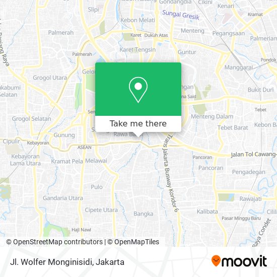 Jl. Wolfer Monginisidi map