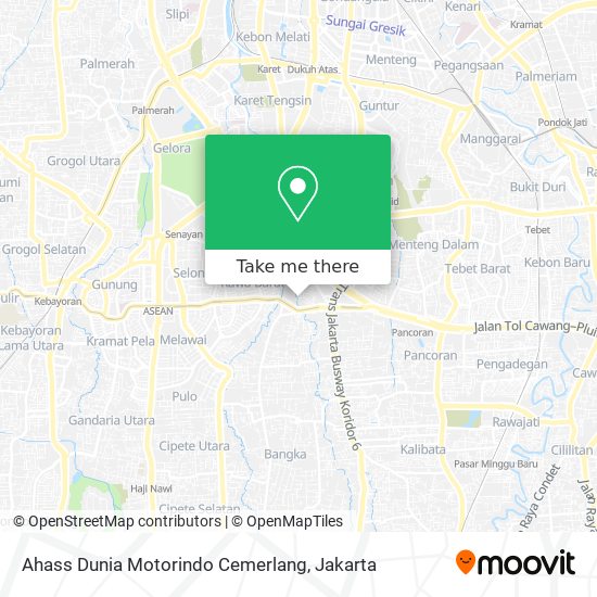 Ahass Dunia Motorindo Cemerlang map