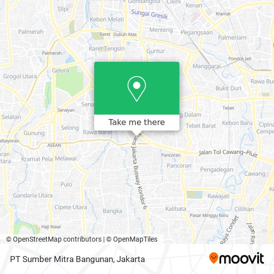 PT Sumber Mitra Bangunan map