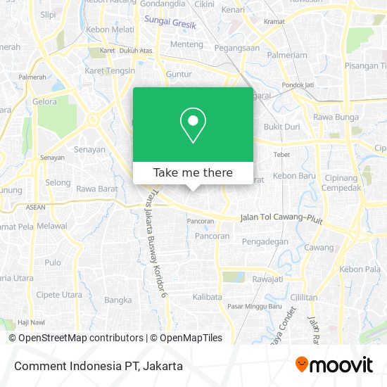 Comment Indonesia PT map