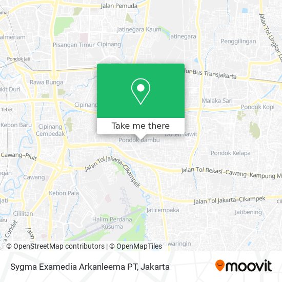 Sygma Examedia Arkanleema PT map