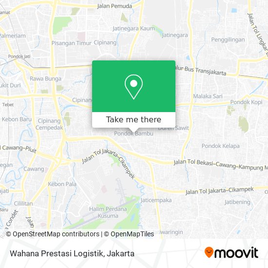 Wahana Prestasi Logistik map