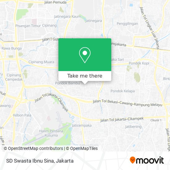 SD Swasta Ibnu Sina map