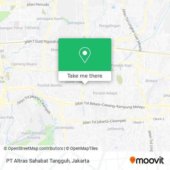 PT Altras Sahabat Tangguh map