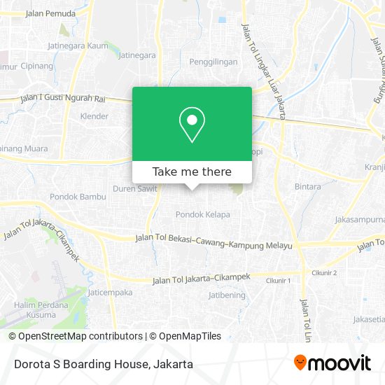 Dorota S Boarding House map