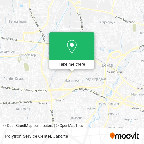 Polytron Service Center map