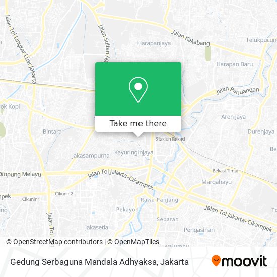 Gedung Serbaguna Mandala Adhyaksa map