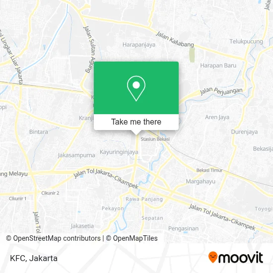 KFC map