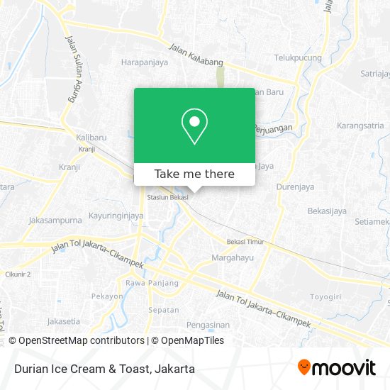 Durian Ice Cream & Toast map