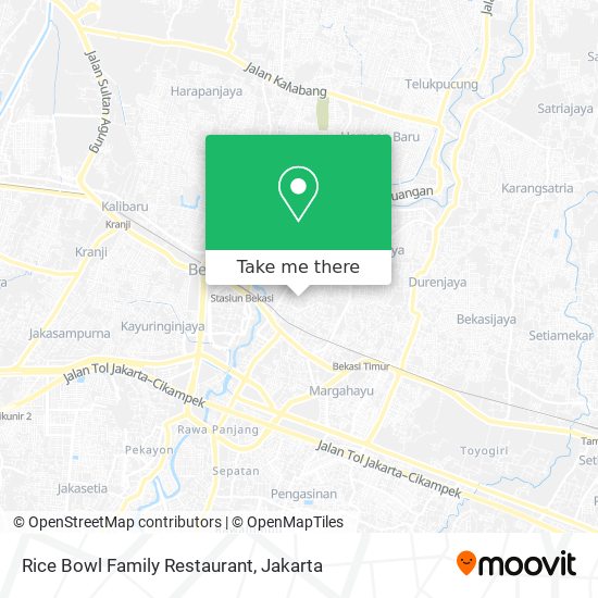 Rice Bowl Family Restaurant map