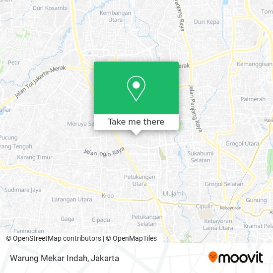 Warung Mekar Indah map