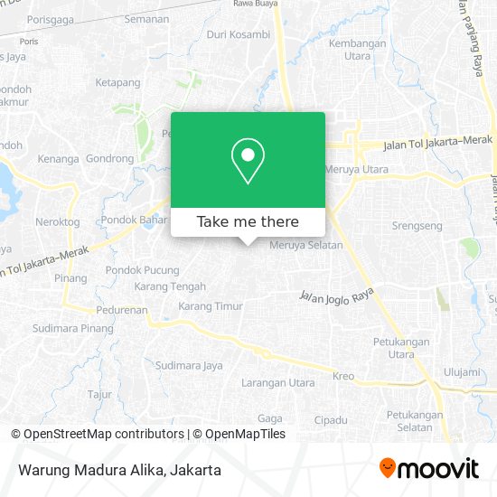 Warung Madura Alika map