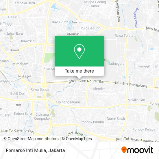 Femarse Inti Mulia map