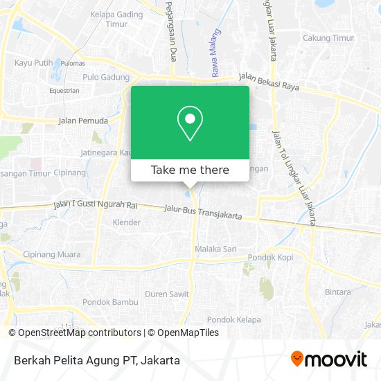 Berkah Pelita Agung PT map