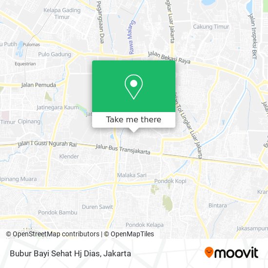 Bubur Bayi Sehat Hj Dias map