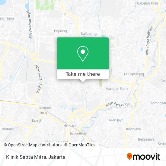 Klinik Sapta Mitra map